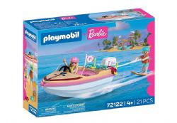 PLAYMOBIL BARBIE - BATEAU & WAKEBOARD #72122
